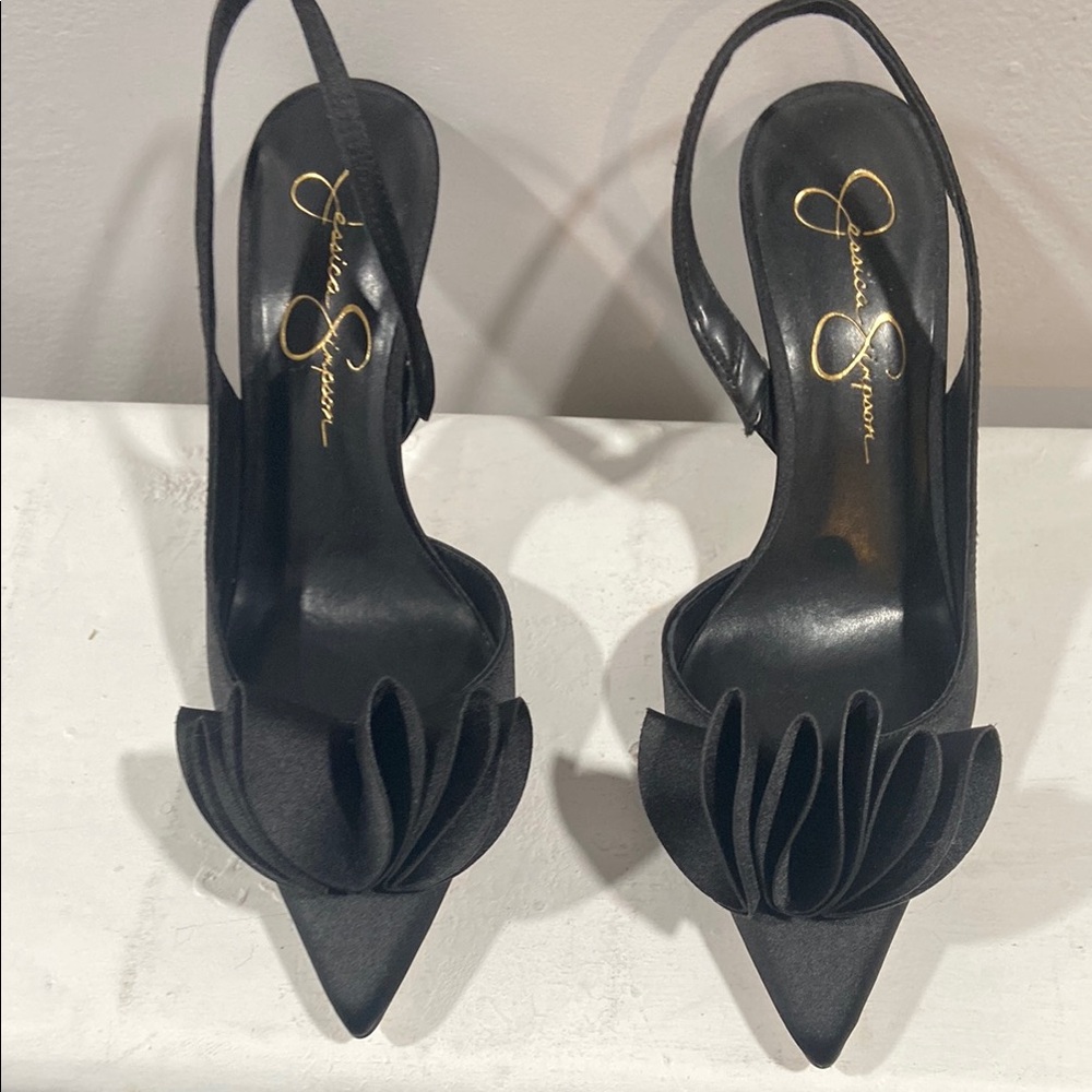 Jessica Simpson Black Women's Shoes size 7.5 GC
